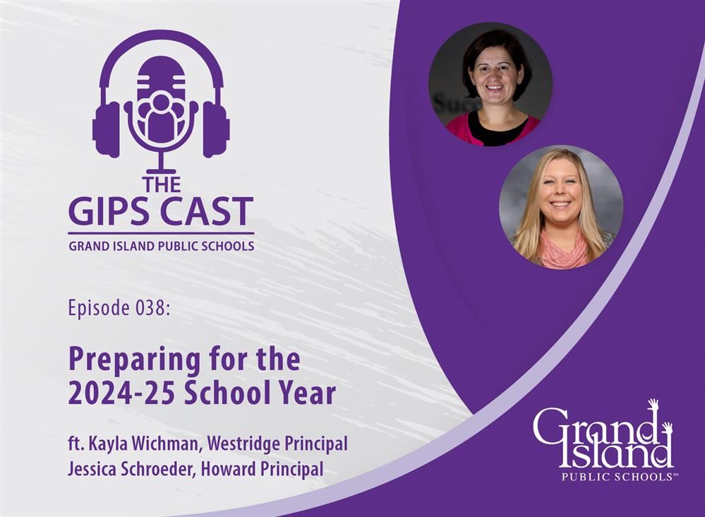 GIPS Cast podcast graphic with Kayla Wichman & Jessica Schroeder headshots